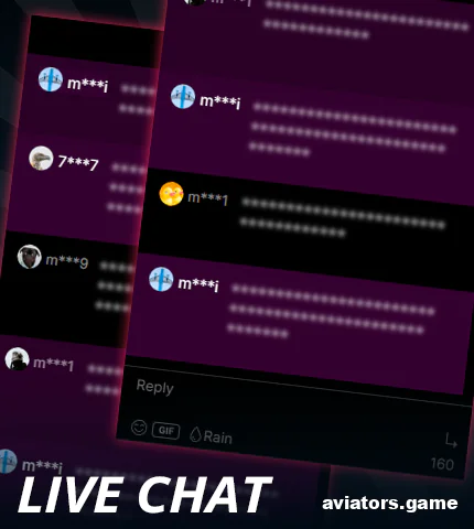 Online-Chat in Aviator Deutschland