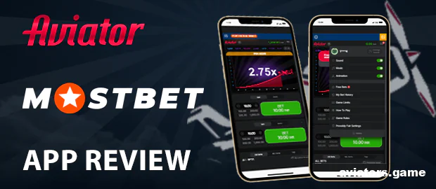 Огляд гри Aviator у застосунку Mostbet