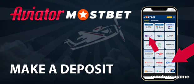 Поповнення рахунку в Mostbet