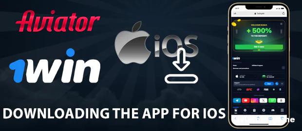 Завантаження застосунку 1Win Aviator для iOS
